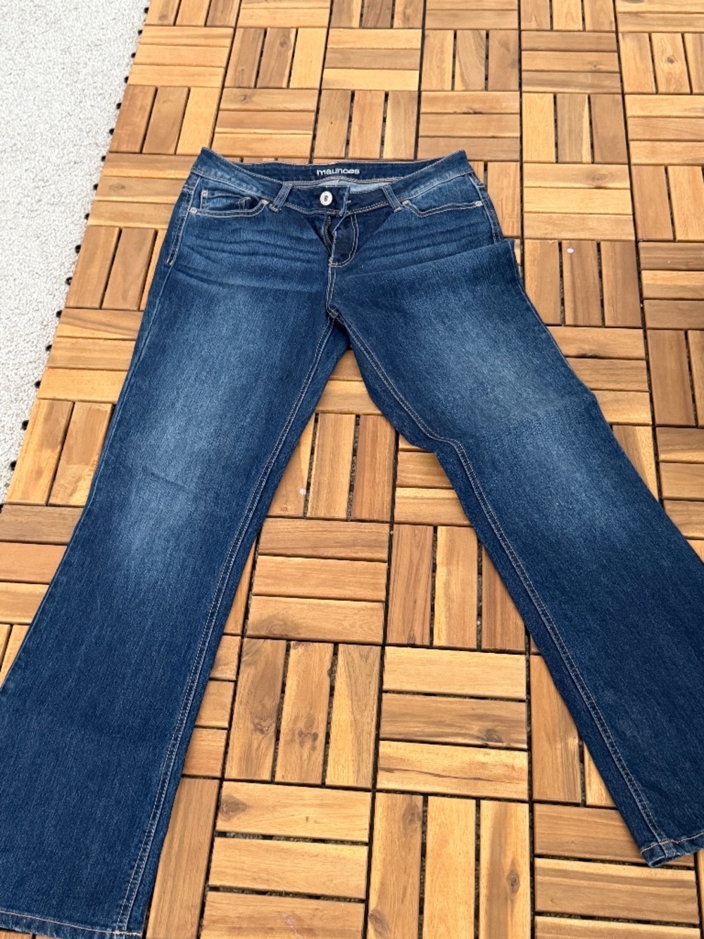 Maurices Bootcut Jeans Size 9/10 Short Medium Wash Blue
